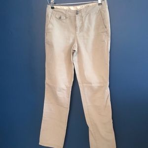 Eddie Bauer striped grey pant